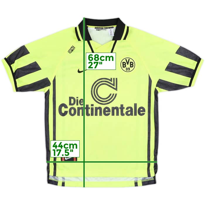 1996-97 Borussia Dortmund Home Shirt - 8/10 - (M)