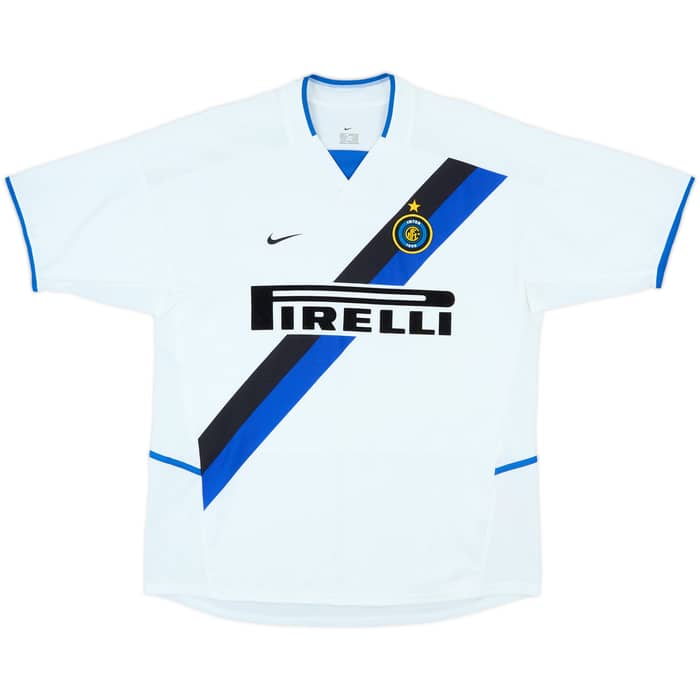 2002-03 Inter Milan Away Shirt Zanetti #4 - 8/10 - (L)