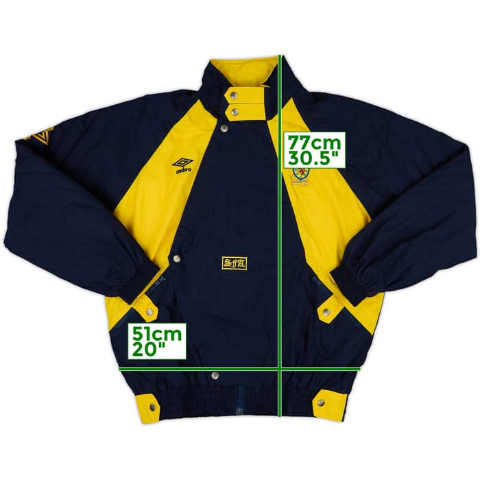1990-92 Scotland Umbro Track Jacket - 8/10 - (L)