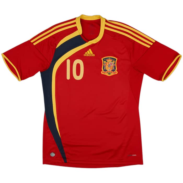 2009 Spain Home Shirt Fabregas #10 - 8/10 - (M)