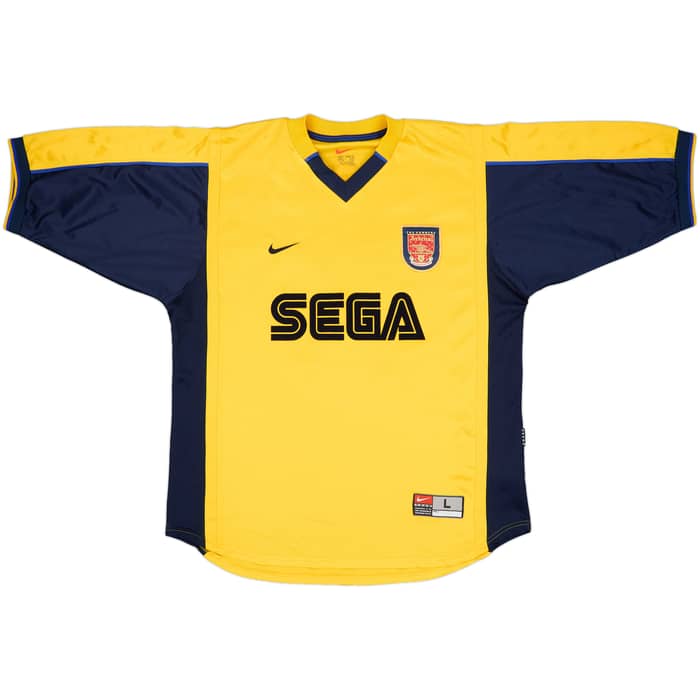 1999-01 Arsenal Away Shirt Ljungberg #8 - 7/10 - (L)