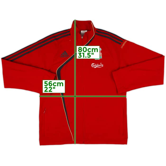 2009-10 Liverpool adidas Track Jacket - 6/10 - (M)
