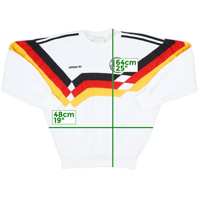 1990-92 Germany adidas Sweat Top - 8/10 - (S)