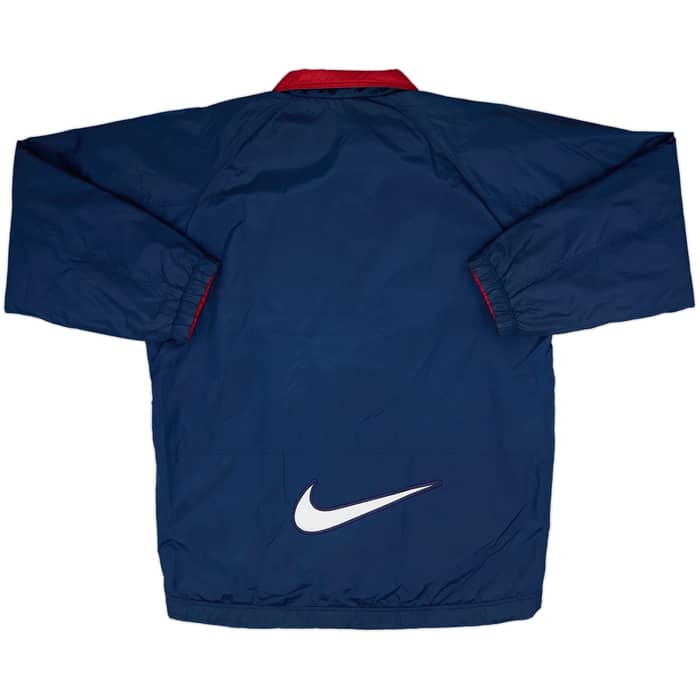 1998-99 Arsenal Nike Reversible Padded Bench Coat - 7/10 - (XL)