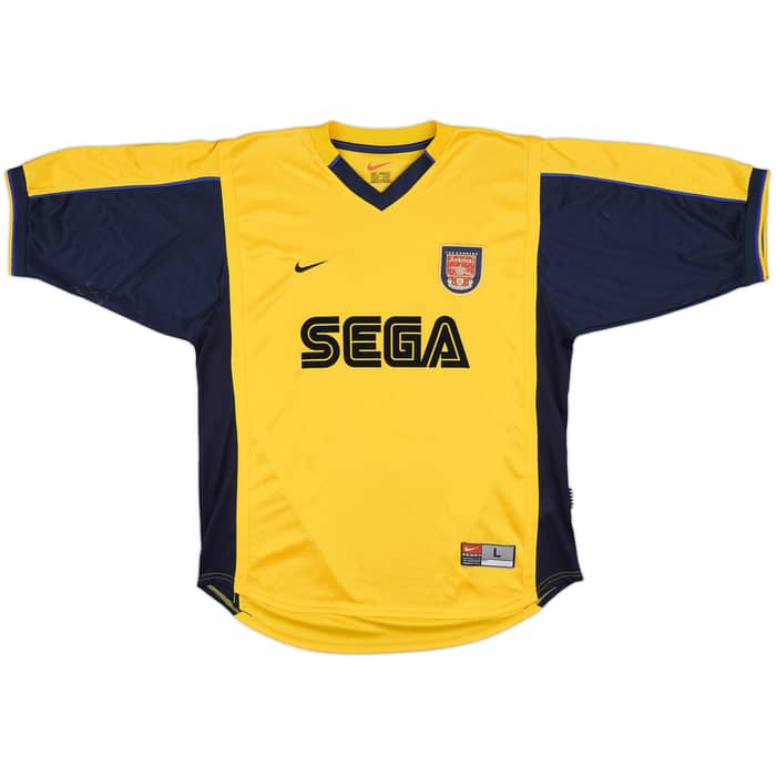 1999-01 Arsenal Away Shirt Henry #14 - 7/10 - (L)