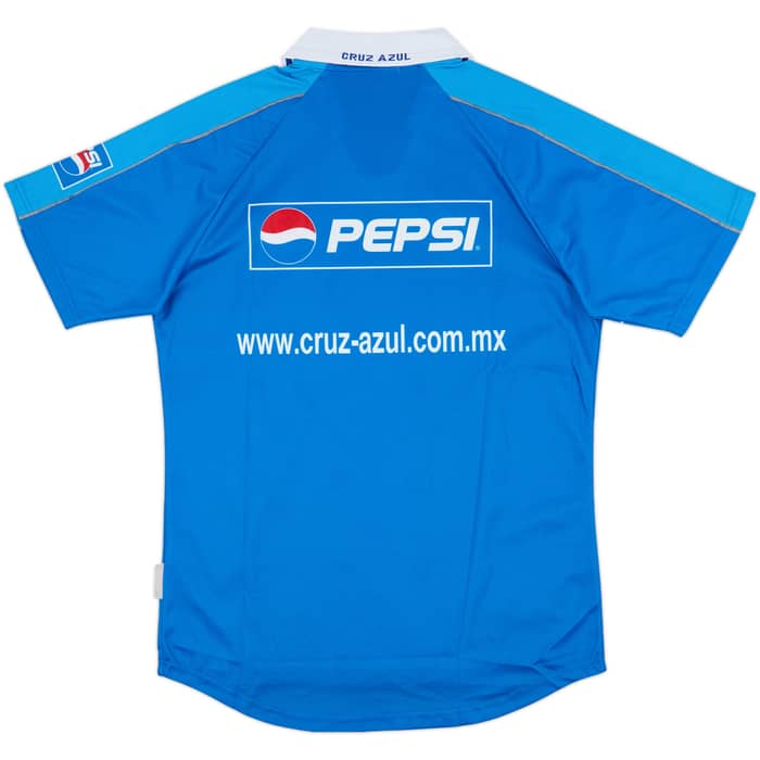 2000-02 Cruz Azul Home Shirt - 9/10 - (L)