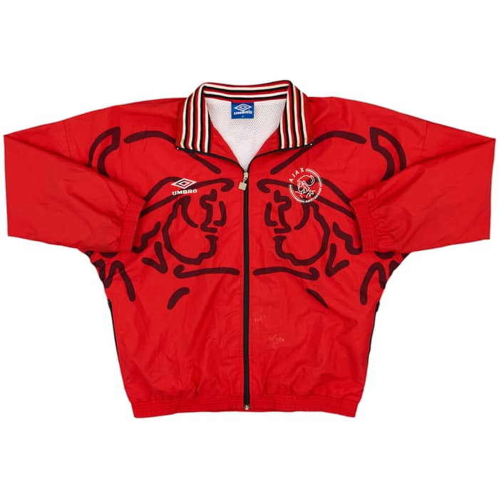 1995-96 Ajax Umbro Track Jacket - 8/10 - (M)