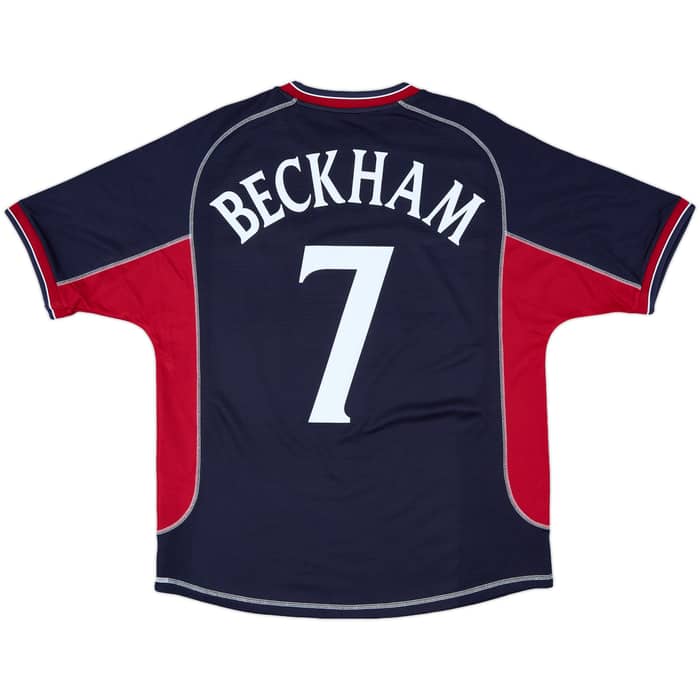 2000-01 Manchester United Third Shirt Beckham #7 - 10/10 - (L)