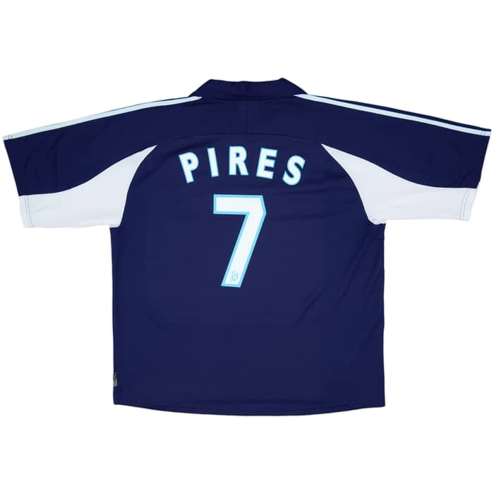1999-00 Olympique Marseille Away Shirt Pires #7 - 6/10 - (XXL)
