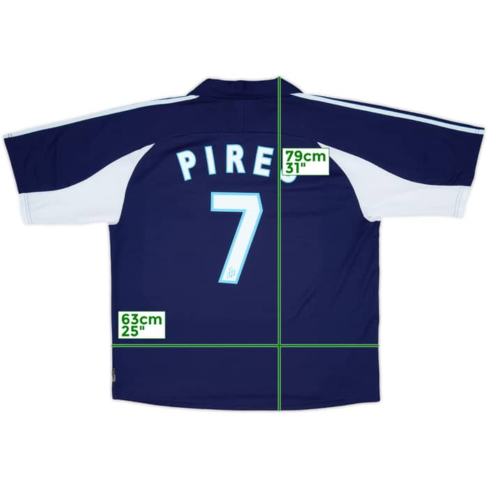 1999-00 Olympique Marseille Away Shirt Pires #7 - 6/10 - (XXL)