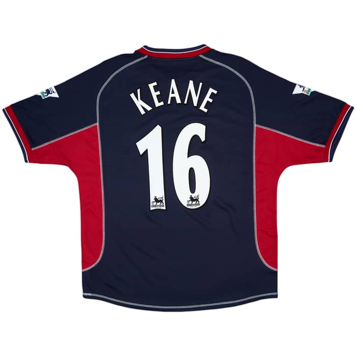 2000-01 Manchester United Third Shirt Keane #16 - 9/10 - (L)
