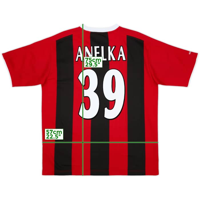2003-04 Manchester City Away Shirt Anelka #39 - 8/10 - (L)