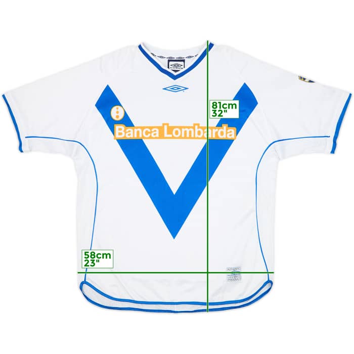 2002-03 Brescia Away Shirt - 8/10 - (XL)