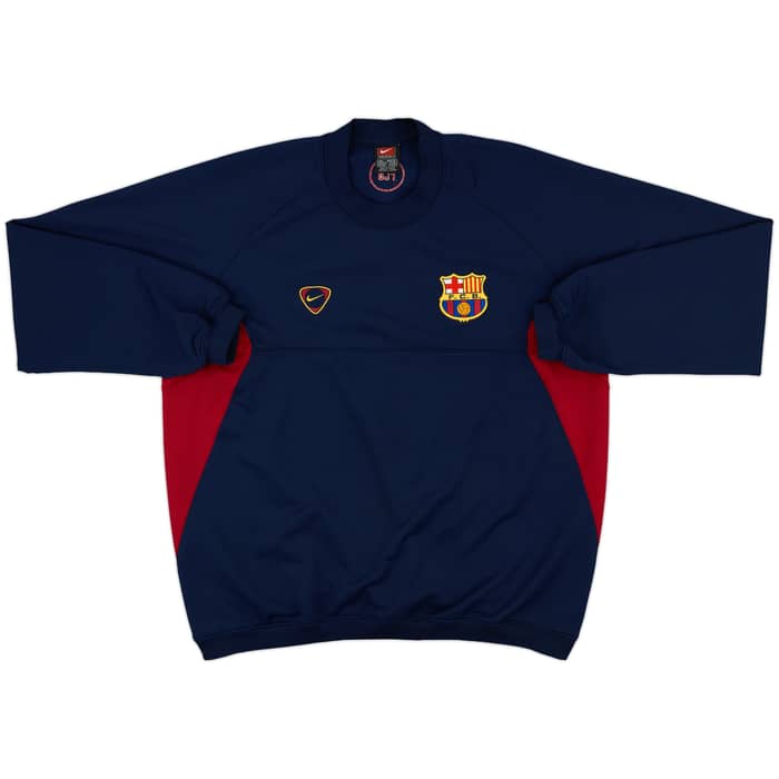 2000-01 Barcelona Nike Sweat Top - 10/10 - (L)