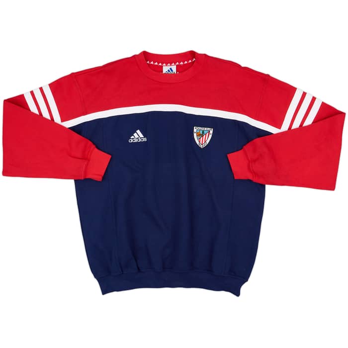 2000-01 Athletic Bilbao adidas Sweat Top - 7/10 - (L)