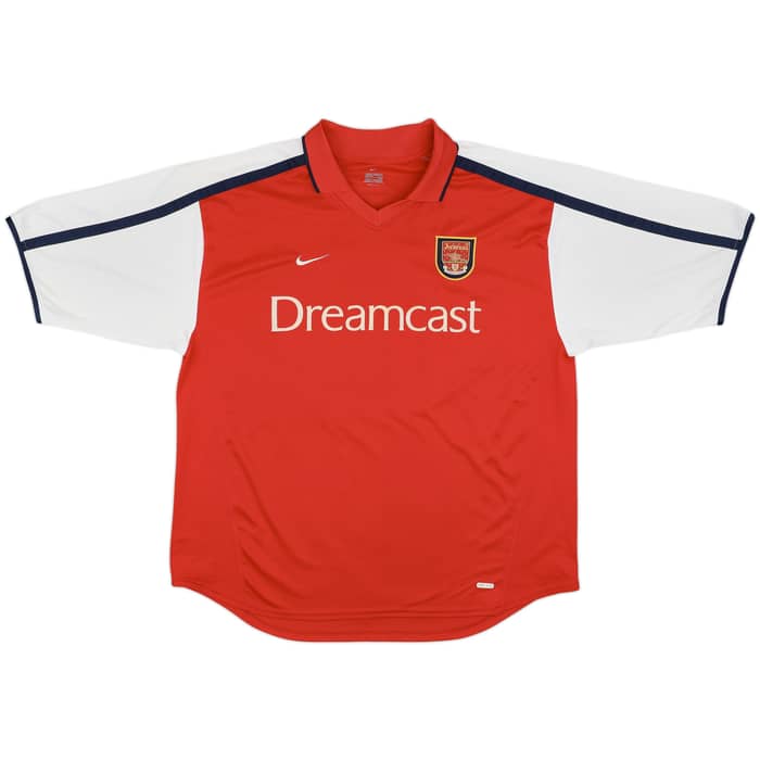2000-02 Arsenal Home Shirt Bergkamp #10 - 8/10 - (XXL)