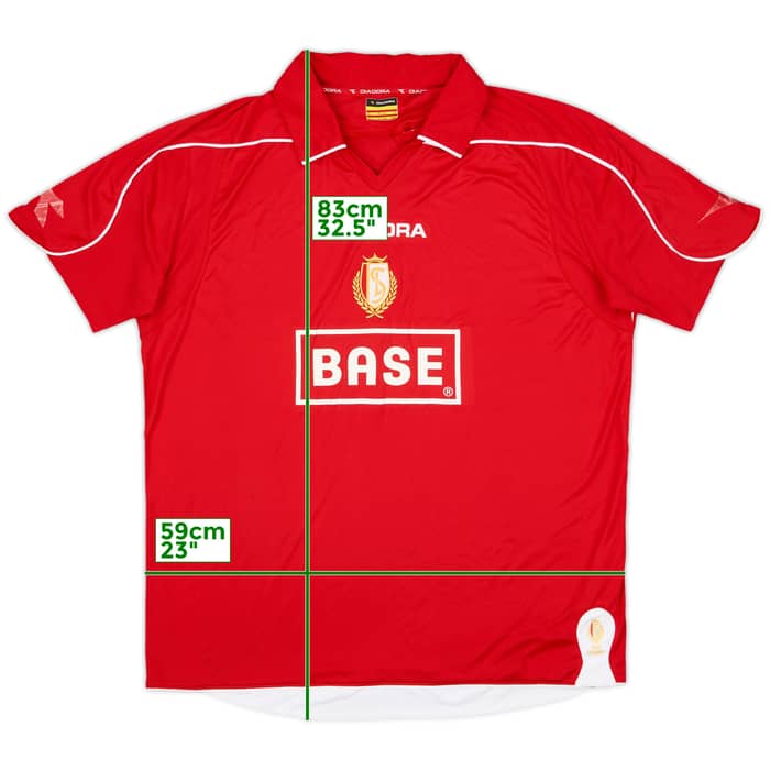 2008-09 Standard Liege Home Shirt - 5/10 - (XL)