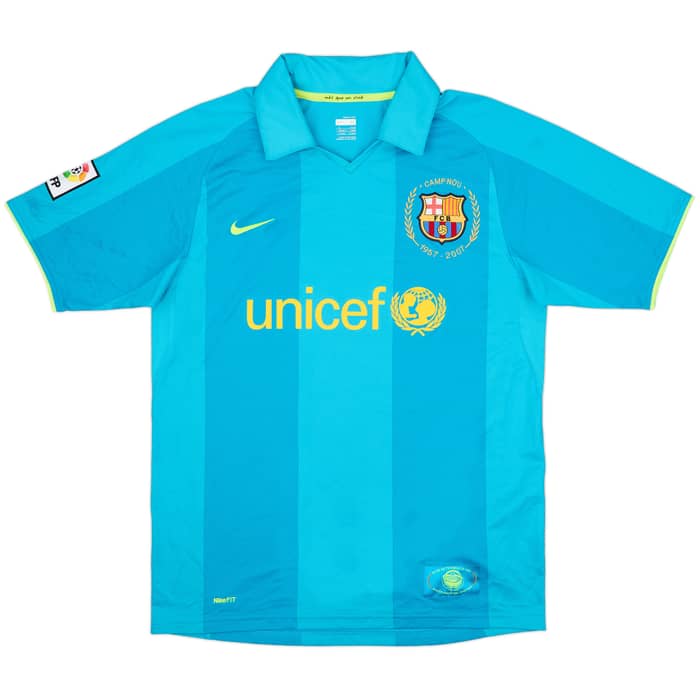 2007-09 Barcelona Away Shirt Henry #14 - 9/10 - (M)