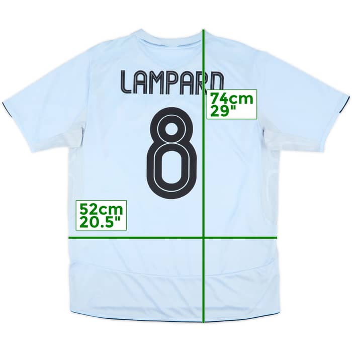 2005-06 Chelsea Away Shirt Lampard #8 - 6/10 - (XL)