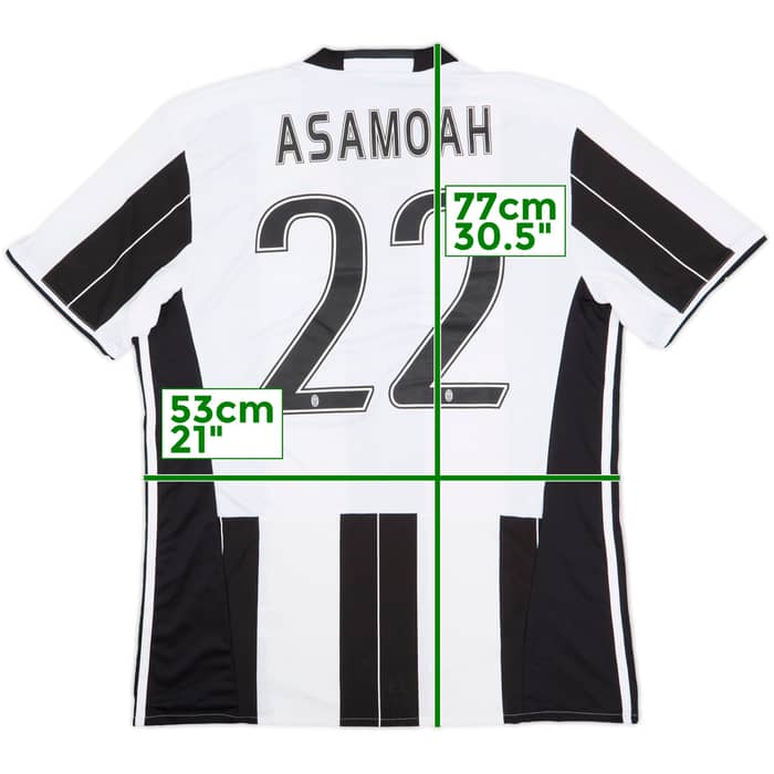2016-17 Juventus Home Shirt Asamoah #22 (L)