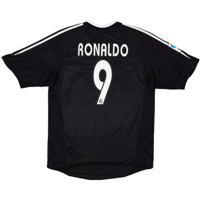 2004-05 Real Madrid Away Shirt Ronaldo #9 - 6/10 - (M)