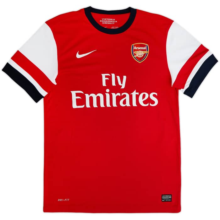 2012-14 Arsenal Home Shirt S.Cazorla #19 - 10/10 - (S)