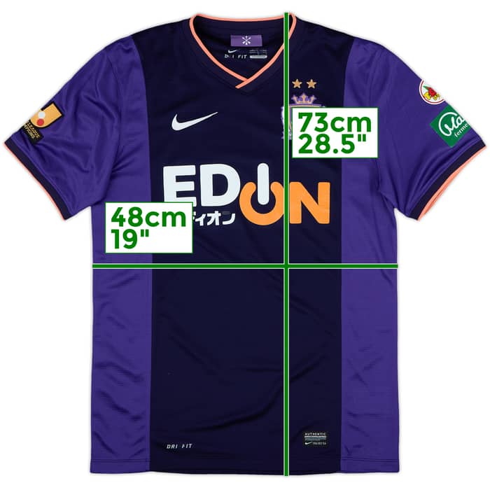 2014 Sanfrecce Hiroshima Home Shirt - 6/10 - (M)