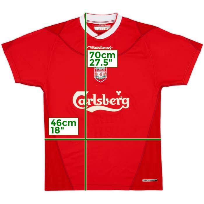 2002-04 Liverpool Home Shirt - 8/10 - (XS)