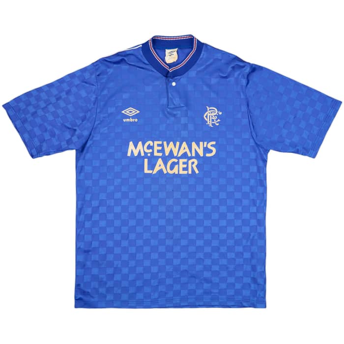 1987-90 Rangers Home Shirt - 5/10 - (M)