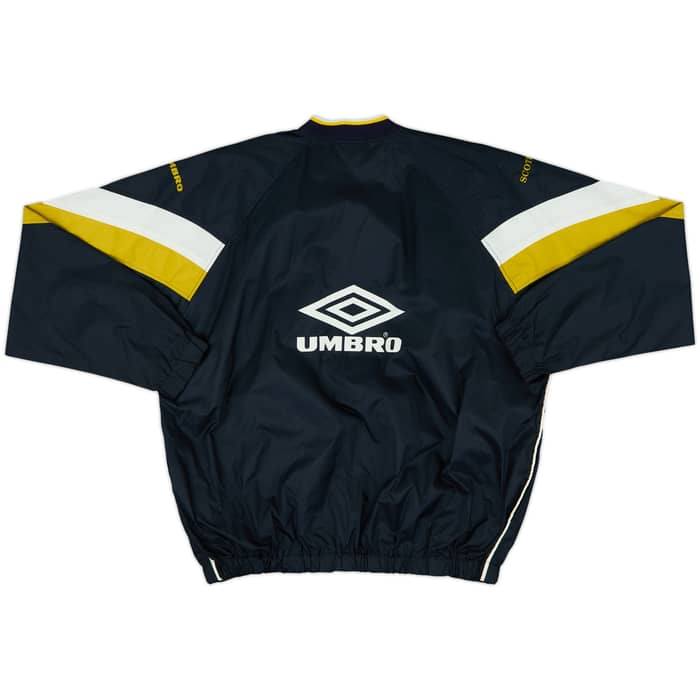 1996-98 Scotland Umbro Drill Top - 8/10 - (L)