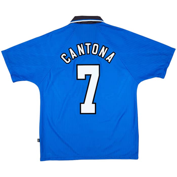 1996-98 Manchester United Third Shirt Cantona #7 - 9/10 - (M)