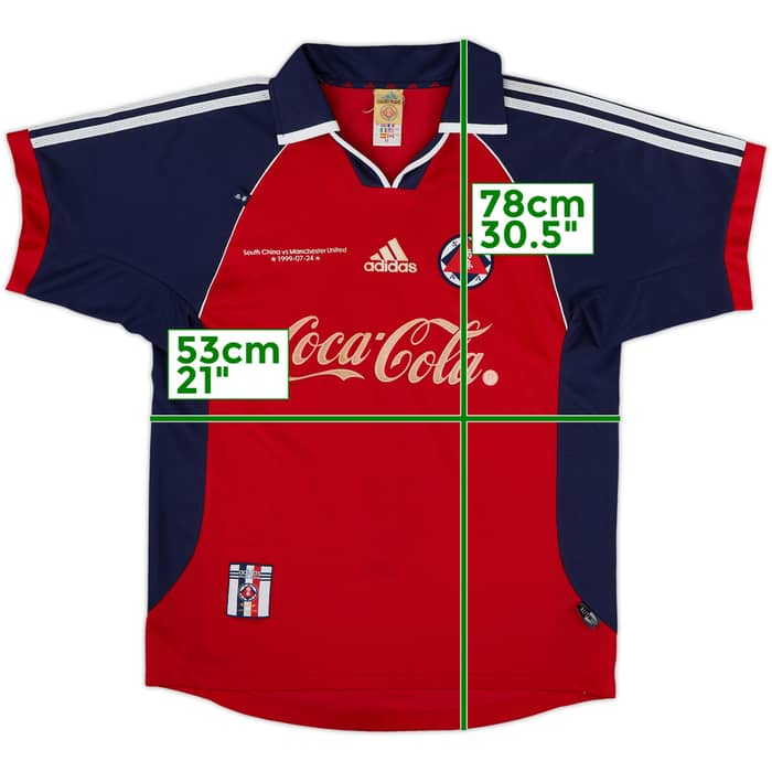 1999-00 South China 'vs. Manchester United' Special Shirt - 6/10 - (M)