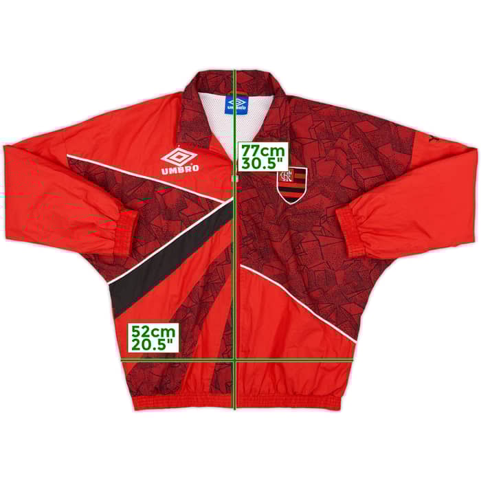 1998-99 Flamengo Umbro Track Jacket - 10/10 - (M)
