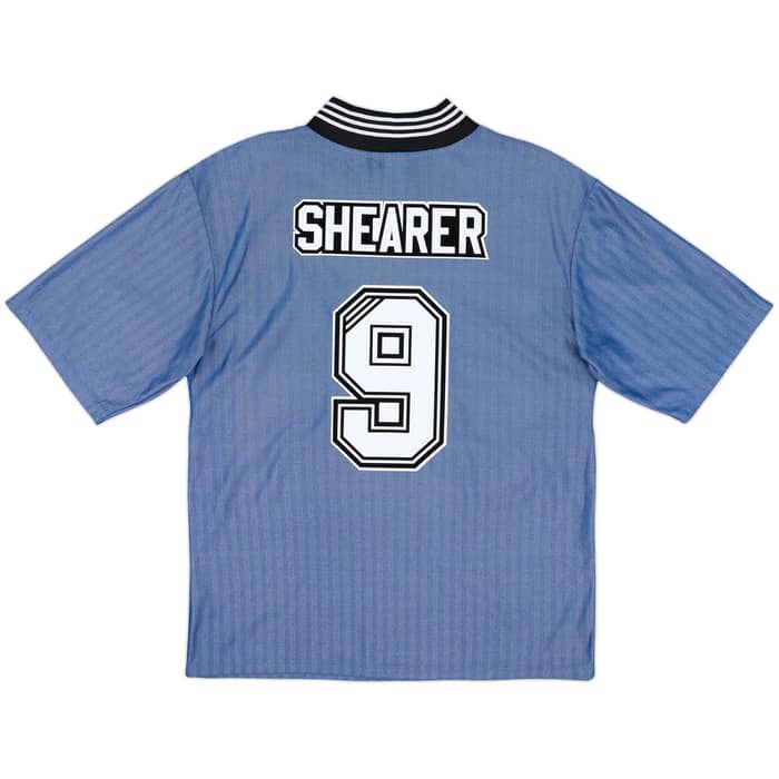 1996-97 Newcastle Away Shirt Shearer #9 - 8/10 - (L)