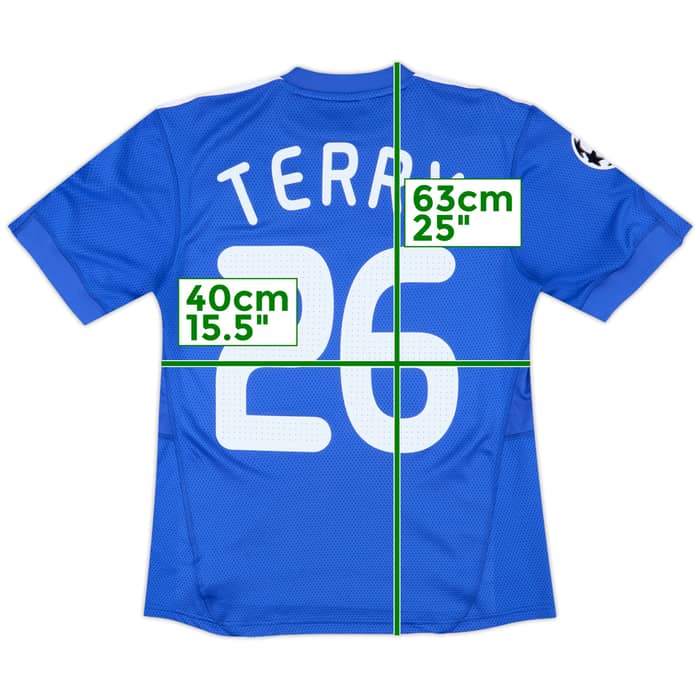 2009-10 Chelsea Home Shirt Terry #26 - 8/10 - (M)