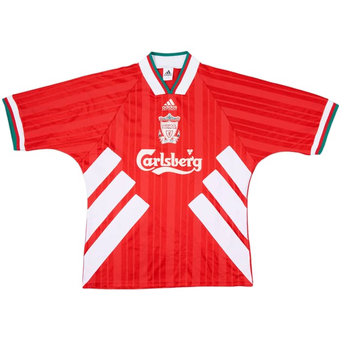 1993-95 Liverpool Home Shirt - 8/10 - (L/XL)