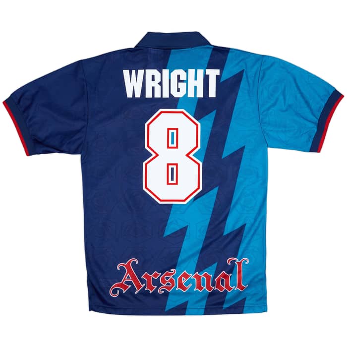 1995-96 Arsenal Away Shirt Wright #8 - 9/10 - (S)