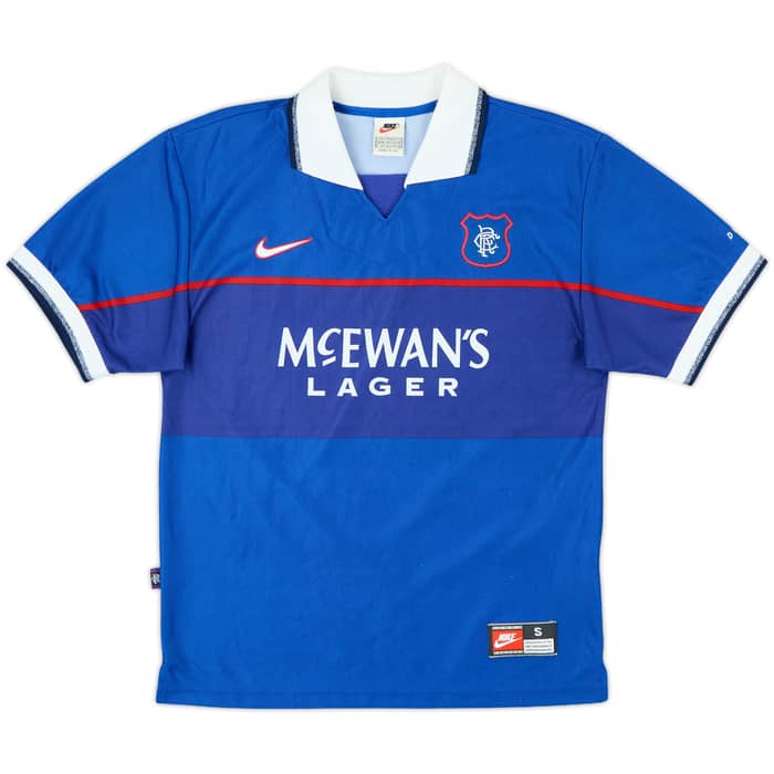 1997-99 Rangers Home Shirt Negri #9 - 9/10 - (S)