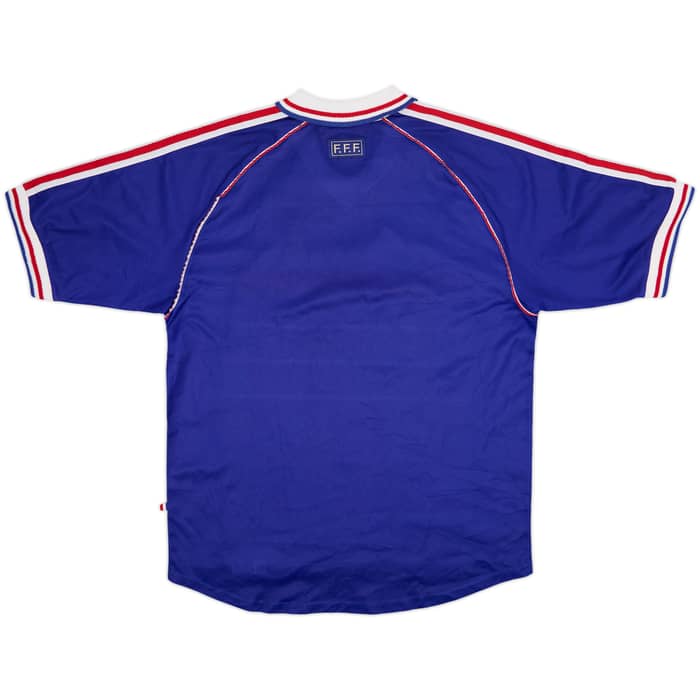 1998-00 France Home Shirt - 8/10 - (XL)