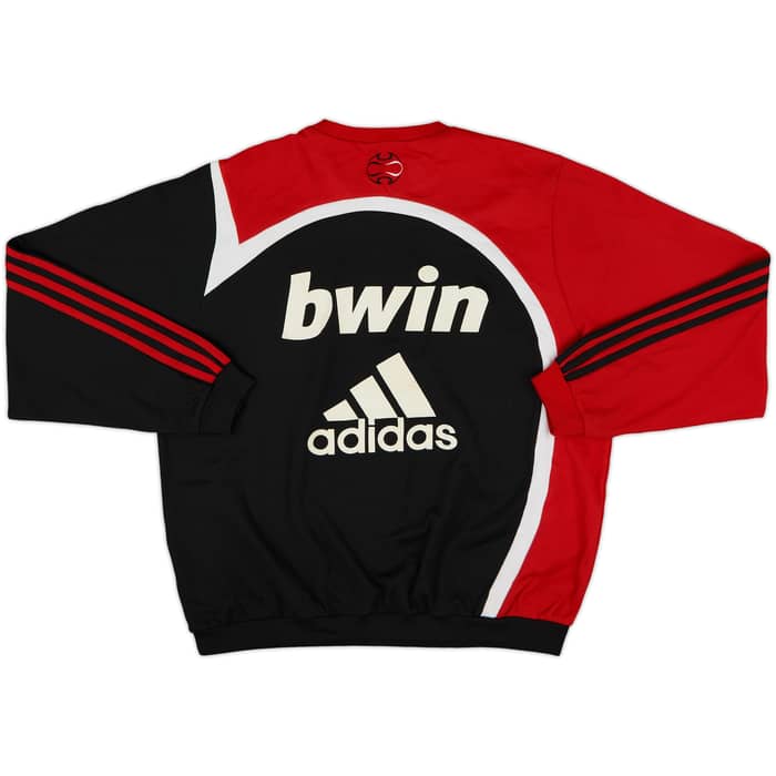 2007-08 AC Milan adidas Sweat Top - 7/10 - (M)