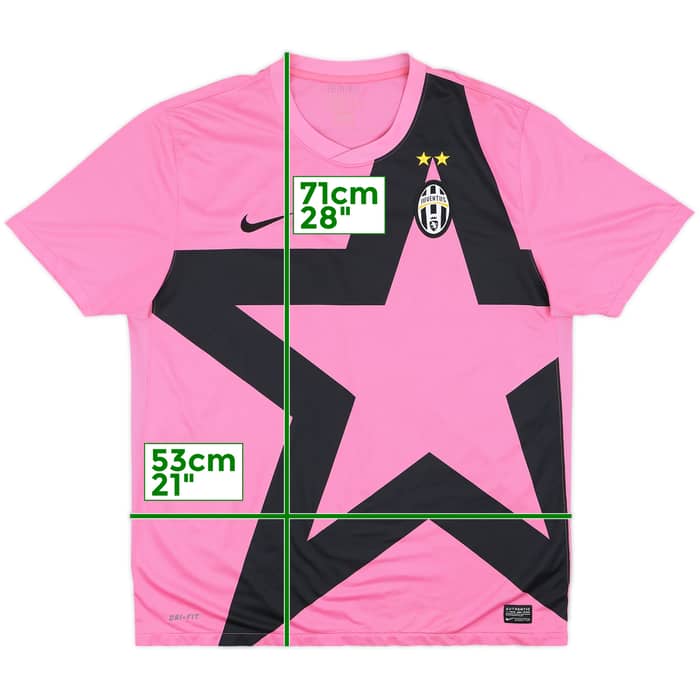 2011-13 Juventus Away Shirt - 8/10 - (XL)