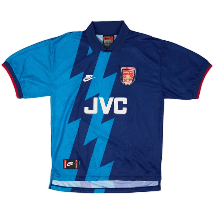 1995-96 Arsenal Away Shirt Wright #8 - 9/10 - (M)