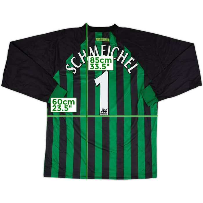 1997-98 Manchester United GK Shirt Schmeichel #1 - 8/10 - (XL)
