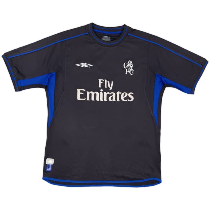 2002-04 Chelsea Away Shirt Zola #25 - 8/10 - (L)