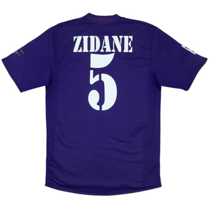 2002-03 Real Madrid Centenary Third Shirt Zidane #5 - 8/10 - (M)