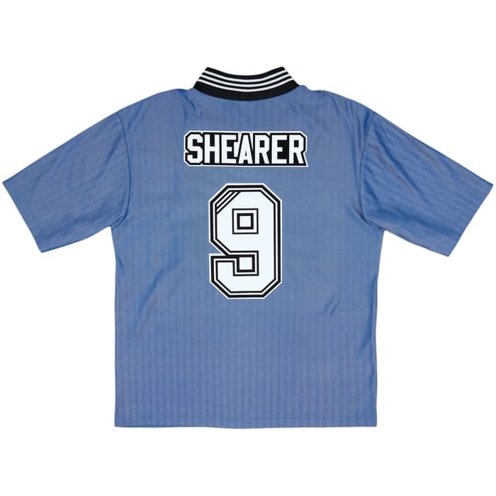1996-97 Newcastle Away Shirt Shearer #9 - 8/10 - (L)
