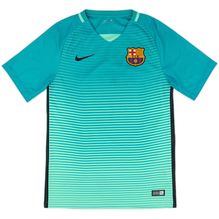 2016-17 Barcelona Third Shirt Suarez #9 - 8/10 - (S)