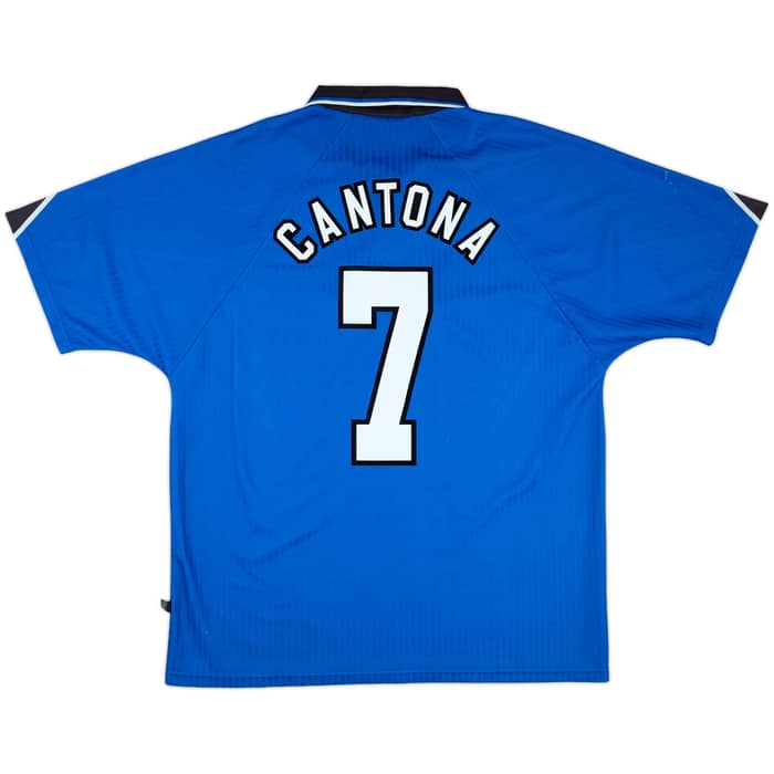 1996-98 Manchester United Third Shirt Cantona #7 - 6/10 - (XL)