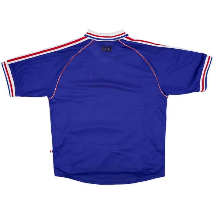 1998-00 France Home Shirt - 8/10 - (XL)