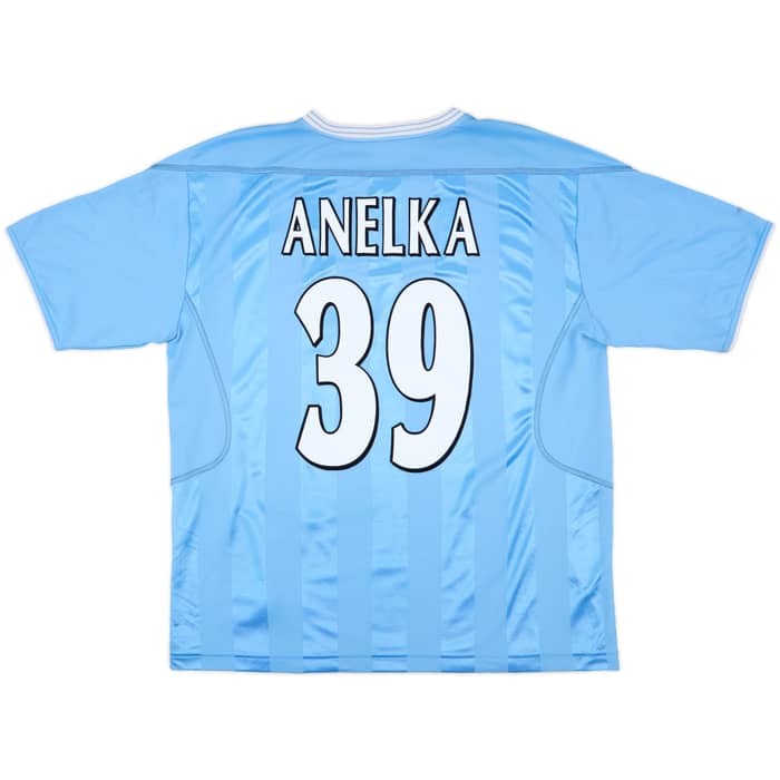 2003-04 Manchester City Home Shirt Anelka #39 - 6/10 - (XL)
